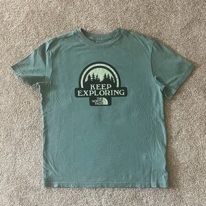 Boys The North Face Half Dome T-Shirt Large (12)